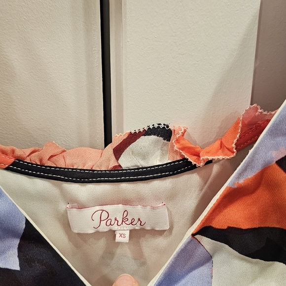 Parker Floral Ruffle Sleeve Dress - Picture 4 of 5